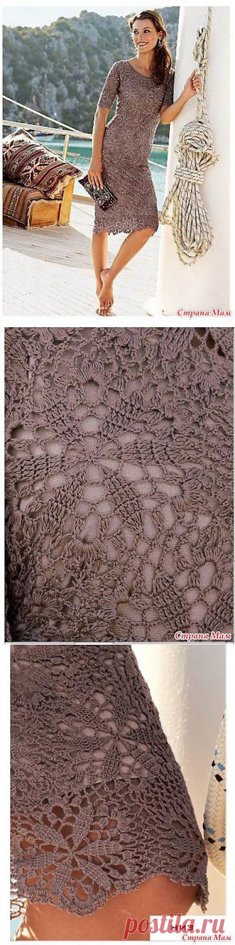 Платье &quot;Шоколад&quot;: Дневник группы &quot;Вяжем вместе он-лайн&quot; - Страна Мам