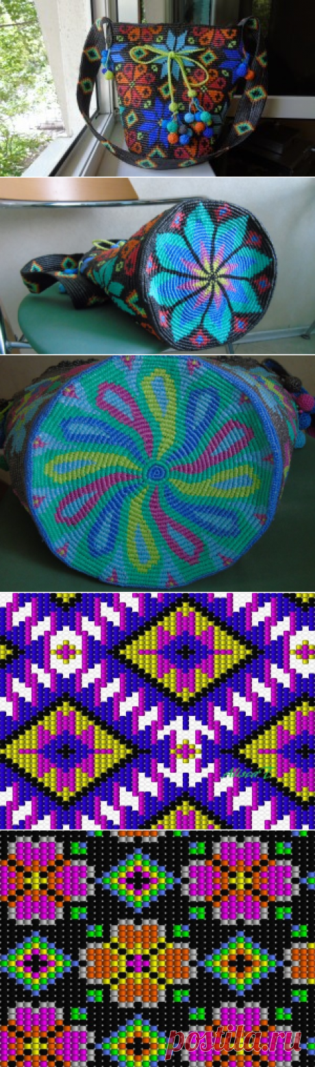 Крючковый жаккард. Мастер-класс.: ru_knitting