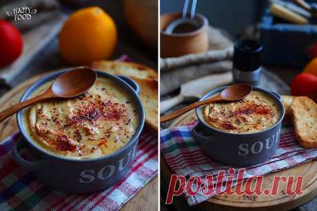 Турецкий чечевичный суп - Mercimek çorbası - HAPPYFOOD