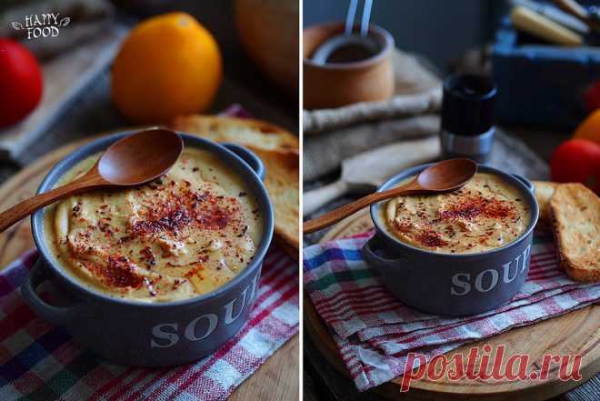 Турецкий чечевичный суп - Mercimek çorbası - HAPPYFOOD