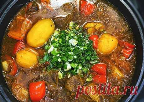 (5) Шурпа в казане из говядины - пошаговый рецепт с фото. Автор рецепта sasha.food.blog . - Cookpad