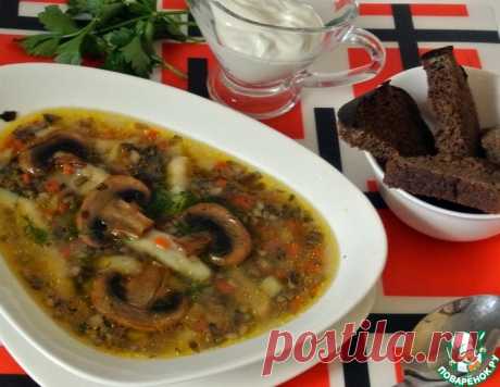 Грибной суп с клёцками – кулинарный рецепт