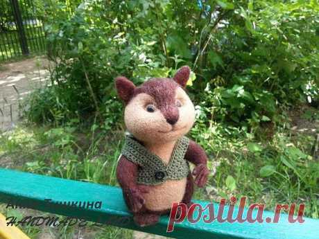 Валяем бурундучка Дейла - Ярмарка Мастеров - ручная работа, handmade