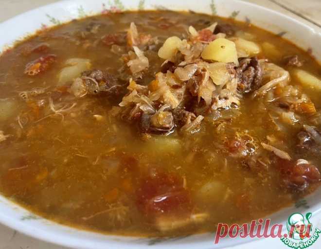 Щи суточные богатые из квашеной капусты – кулинарный рецепт