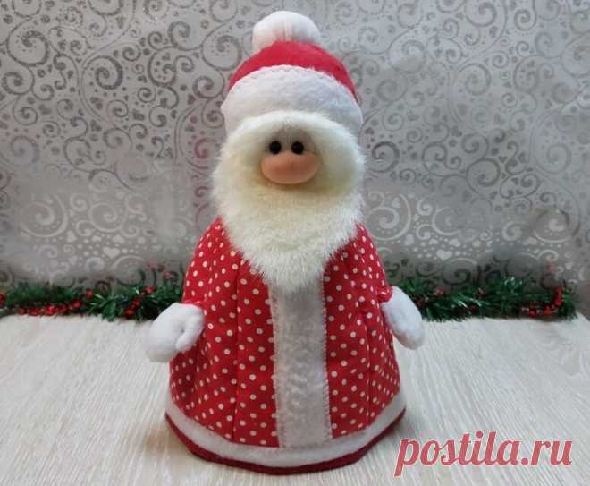 Дедушка Мороз в виде грелки на заварочный чайник - получился очаровательный декор на кухню.Мастер класс. | Юлия Жданова | Яндекс Дзен