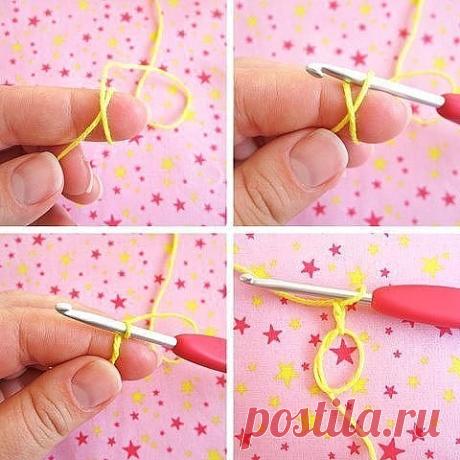 Вяжем плед квадратными мотивами с цветами