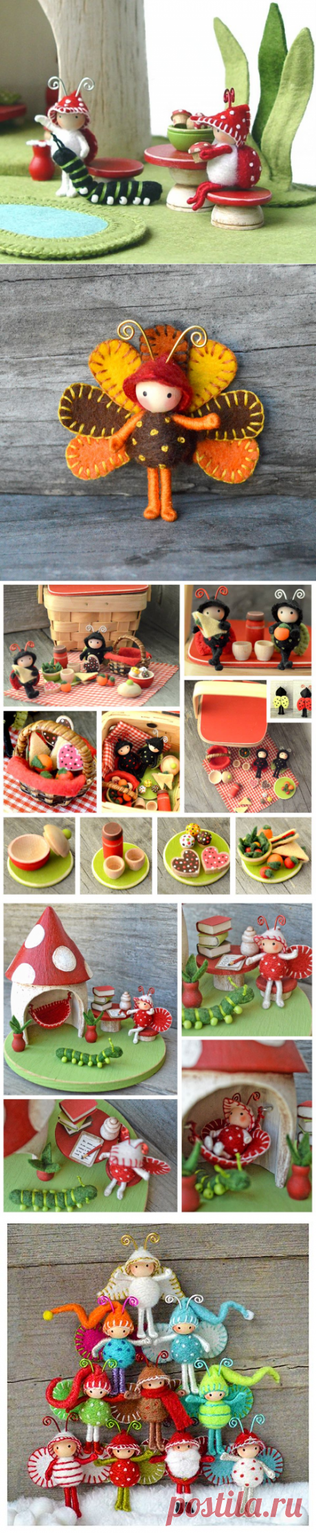 Милейшее фетровое королевство от Даны Д.