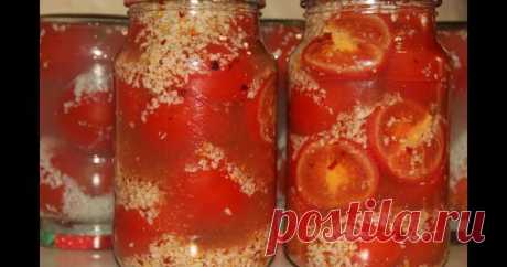 томаты в снегу