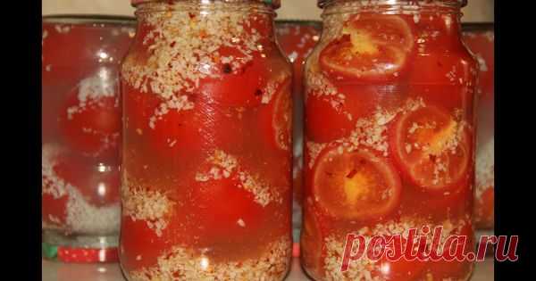 томаты в снегу