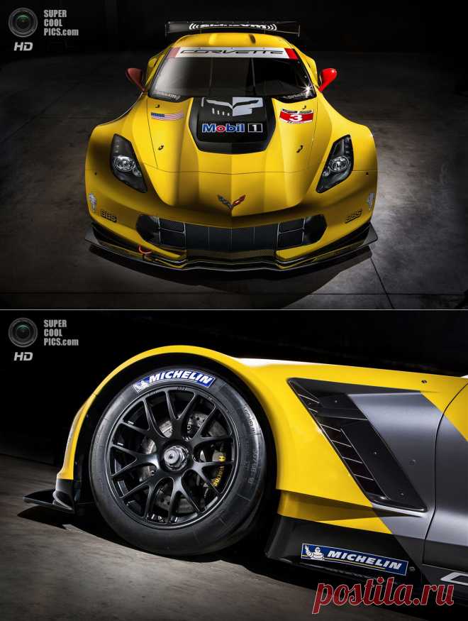 Chevrolet показала гоночный Corvette C7.R (8 фото) — SuperCoolPics