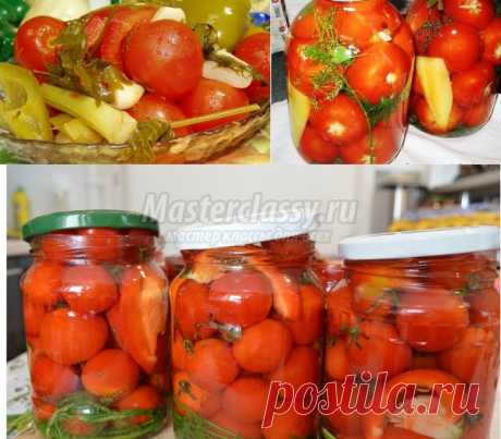 Сладкие маринованные помидоры на зиму в банках: лучшие рецепты