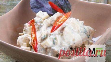 Гебжалия (закуска из сулугуни) - кулинарный рецепт. Миллион Меню