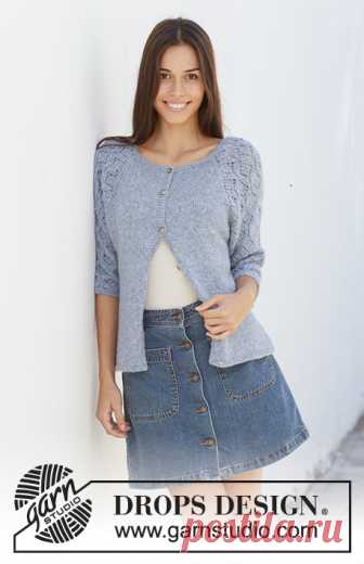 Кардиган Blue Nostalgia - блог экспертов интернет-магазина пряжи 5motkov.ru