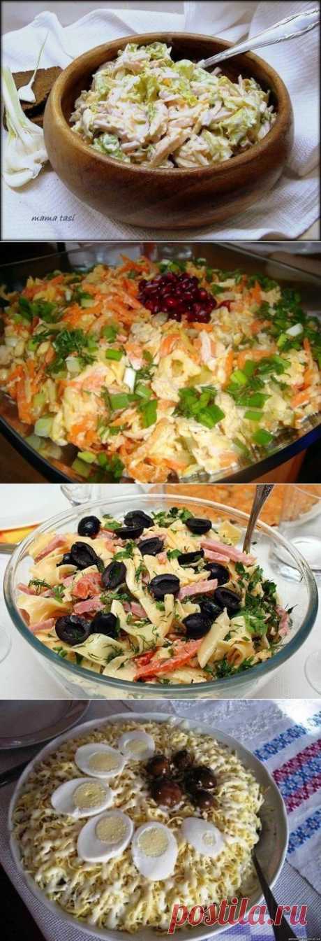 10 салатов с СЫРОМ!.