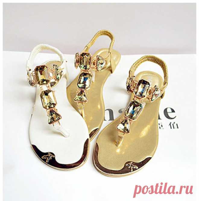 ⑧Mulher Sandálias 2018 moda de alta qualidade Strass mulheres flip flops sapatas das senhoras sapatos de praia ocasional do verão - a462