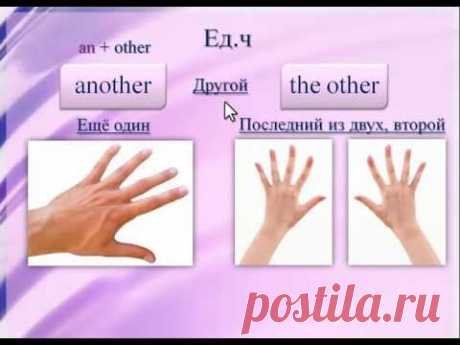 Использование слов other, another, the other | ВидеоУроки по английскому