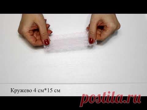 Бантики из репса и Экокожи на резинке/МК/DIY
