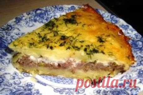 Картофельная запеканка с мясом