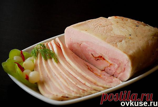 Ветчина домашняя.