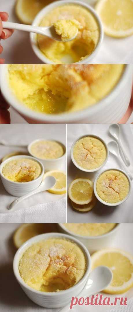 Как приготовить лимонный пудинг - рецепт, ингридиенты и фотографии