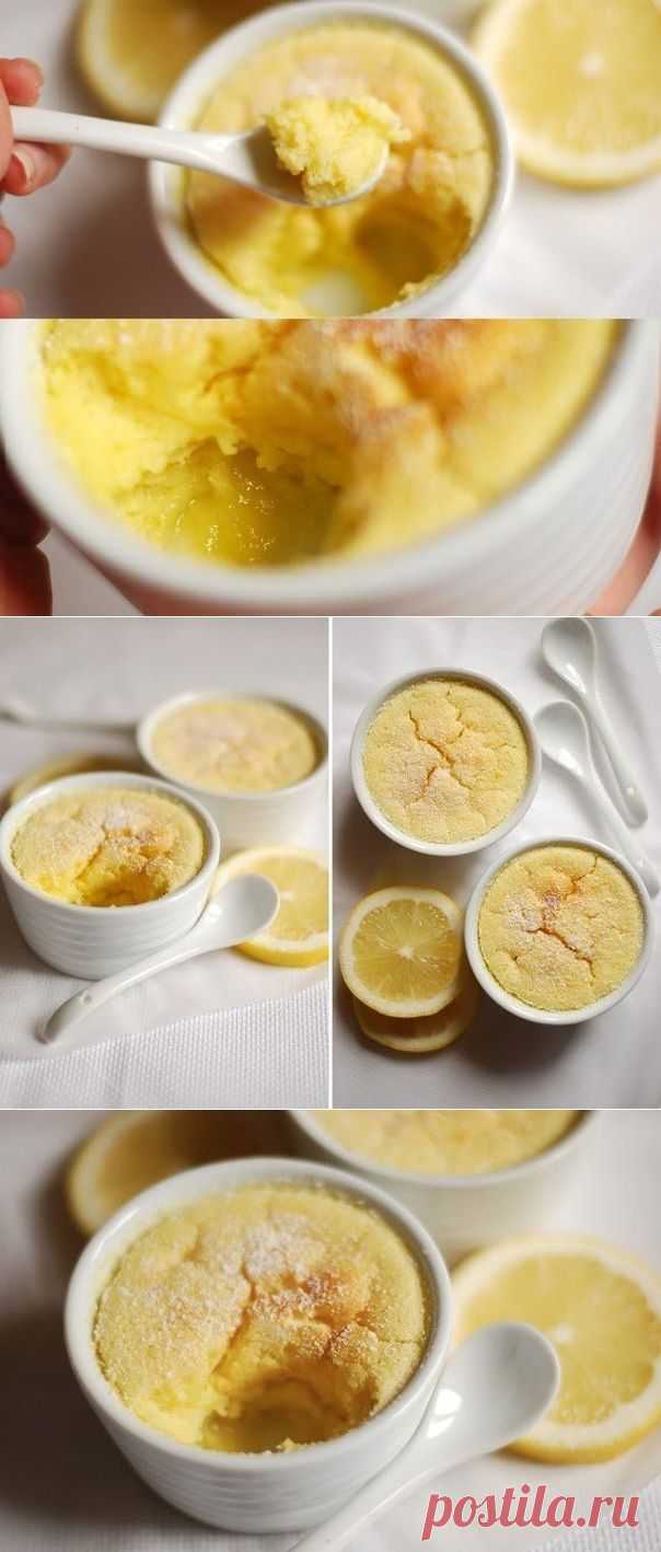 Как приготовить лимонный пудинг - рецепт, ингридиенты и фотографии