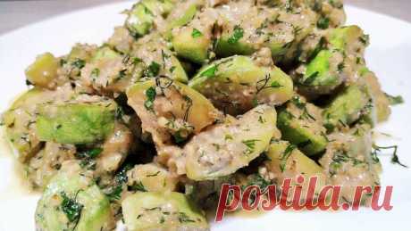 Самая вкусная закуска из кабачков! Все в восторге от нее.