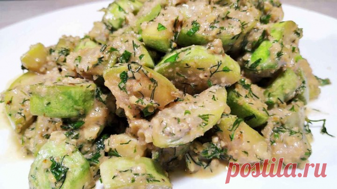 Самая вкусная закуска из кабачков! Все в восторге от нее.