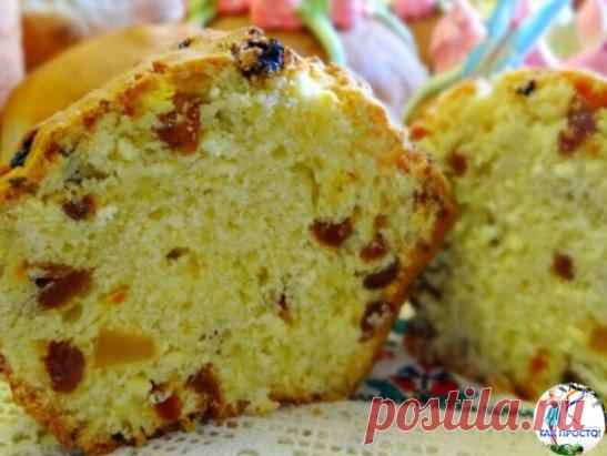 Сдобный кулич на желтках с курагой и изюмом
ИНГРЕДИЕНТЫ:
мука	3 стакана
молоко	½ стакана
сахар	½ стакана
яичный желток	3 шт.
курага	45 г
изюм	45 г
масло сливочное	36 г
дрожжи сухие	10 г
ванилин	
соль
ПРИГОТОВЛЕНИЕ:
Шаг 1. Тщательно вымыть сухофрукты, залить кипятком, прикрыть крышкой, дать постоять.
Шаг 2. Прогреть подсоленное молоко до 37-38 градусов, залить гранулы дрожжей с сахаром (одну треть от всей нормы), смесь вымесить до однородности, просеять прямо в опару приблизительно стакан муки,