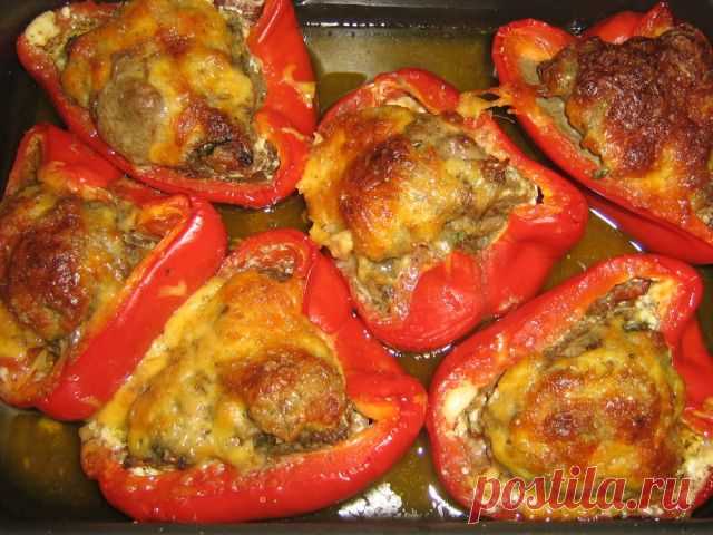 Фаршированный перчик по-французски "Poivron Farci"