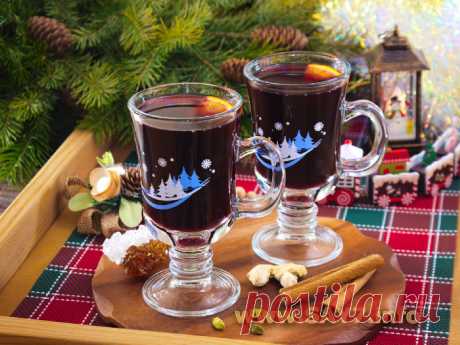 Глинтвейн с брусникой