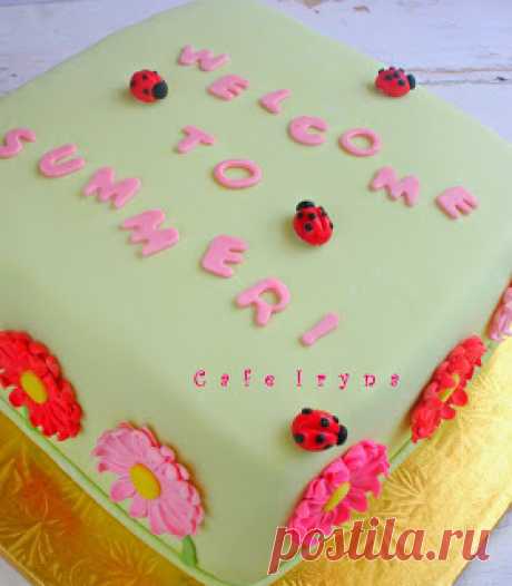 Сafe Iryna: Маково-цитрусовый торт