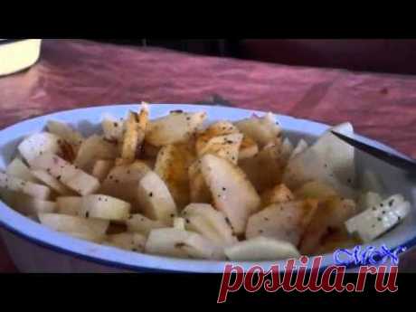 Картошка в микроволновке