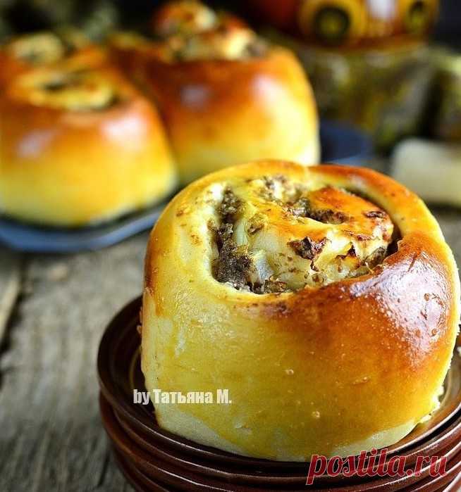СЫТНЫЙ РАЗБОРНЫЙ ПИРОГ С НАЧИНКОЙ