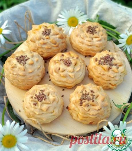 Песочные пирожки с курицей "Ананасики" Кулинарный рецепт