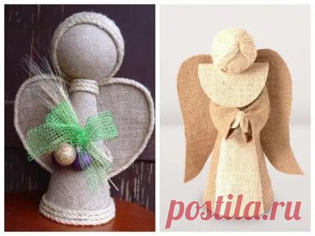 Ангел прилетел. Идеи рождественского декора - медиаплатформа МирТесен