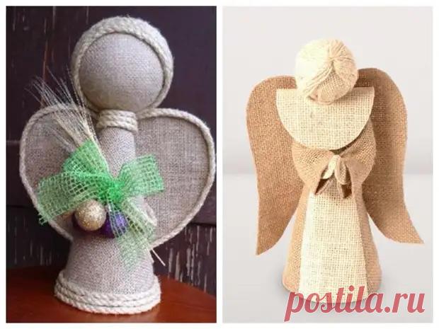 Ангел прилетел. Идеи рождественского декора - медиаплатформа МирТесен