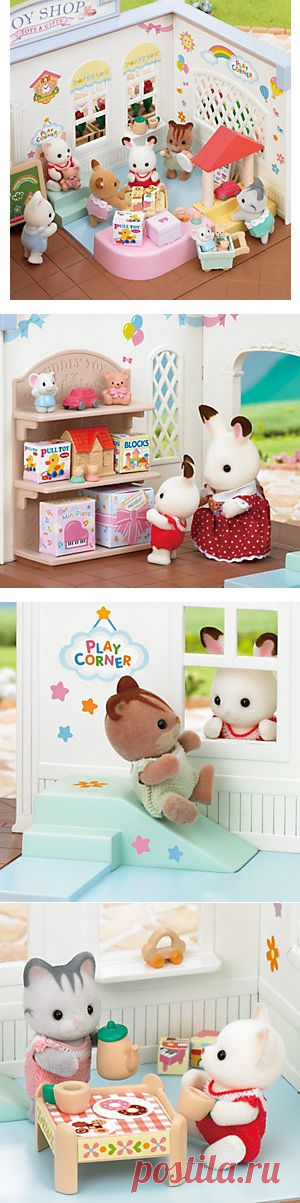 Набор "Магазин игрушек", Sylvanian Families - myToys.ru