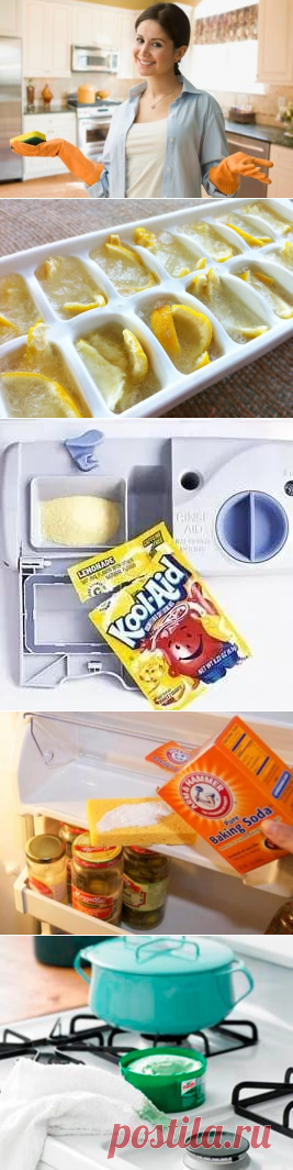 Эти полезные хитрости помогут вам отчистить кухню до блеска / Домоседы