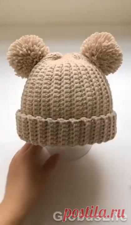 DIY: Crochet | GlobusLife | Patrones De Tejer Boina | #crochet