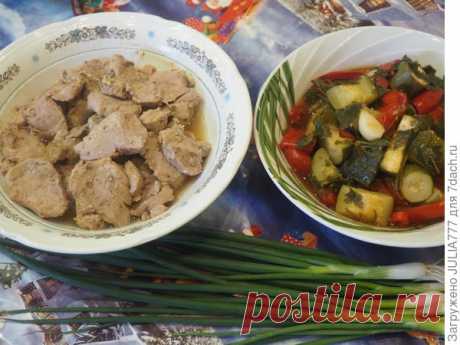 Мясо и овощи сунем в пакет! И никаких в этом сложностей нет!
