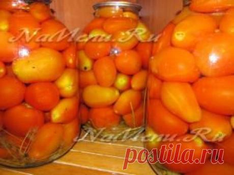 Помидоры маринованные с луком на зиму