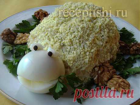 Салат «Черепаха» | Кулинарные рецепты с фото на Рецептыши.ру