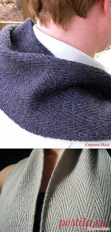 Мужской шарф Генри / Henry scarf: Дневник группы &quot;Вязание&quot; - Страна Мам