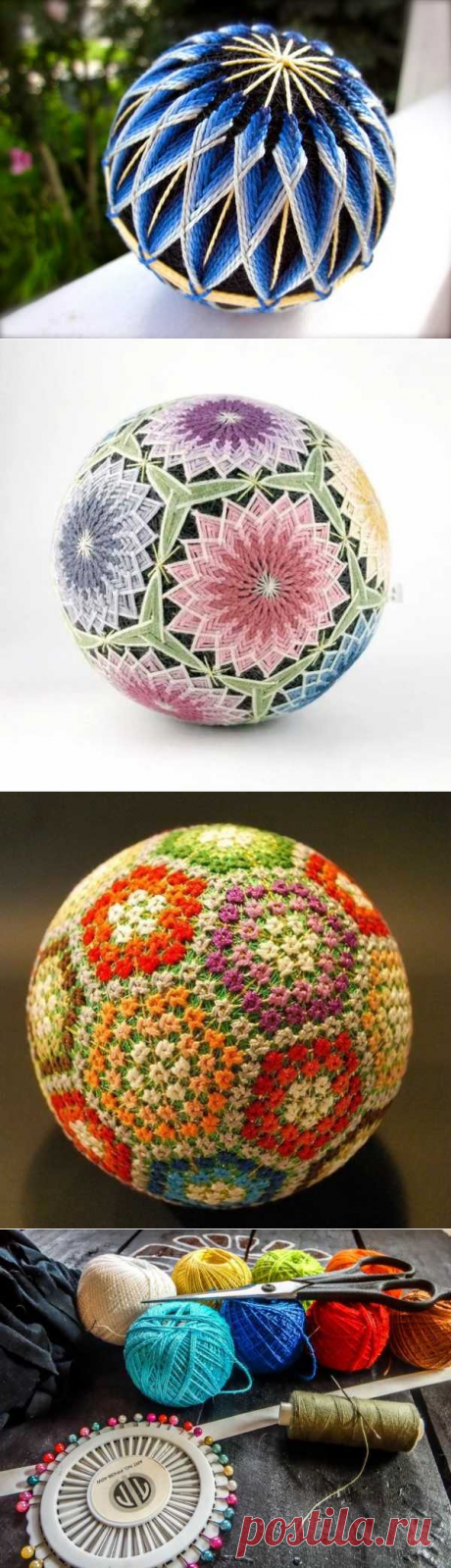 Шары темари мастер класс для начинающих Темари своими руками: правила и описание работы