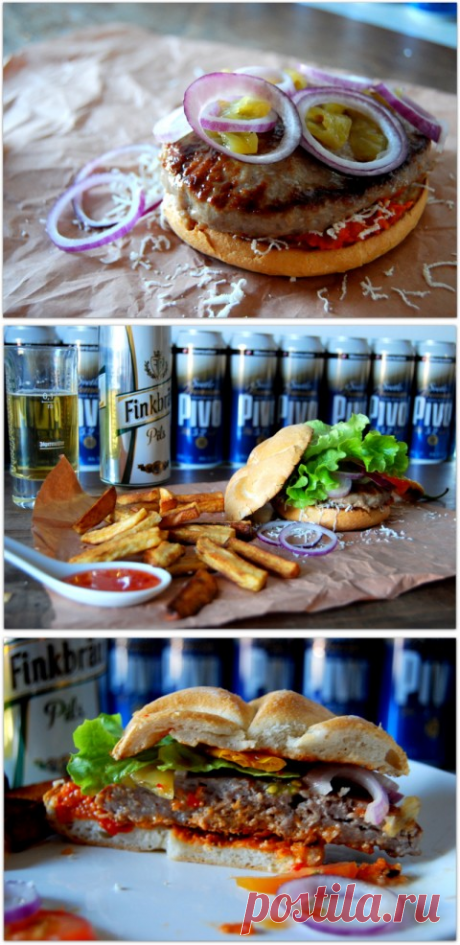Пивная вечеринка с бургерами, по-домашнему!..