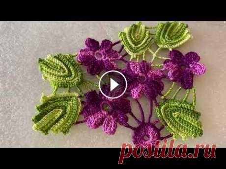 Соединяем мотивы в ирландском кружеве, смотрите до конца, там результат.Crocheting. Из простейших элементов, которые я показывала как связать в предыдущих своих видео , создаём фрагмент кружева. Этот кусочек уже можно использовать как...