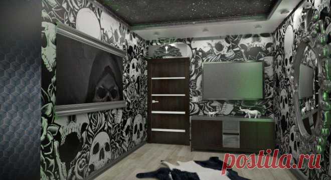 Очень необычный дизайн комнаты