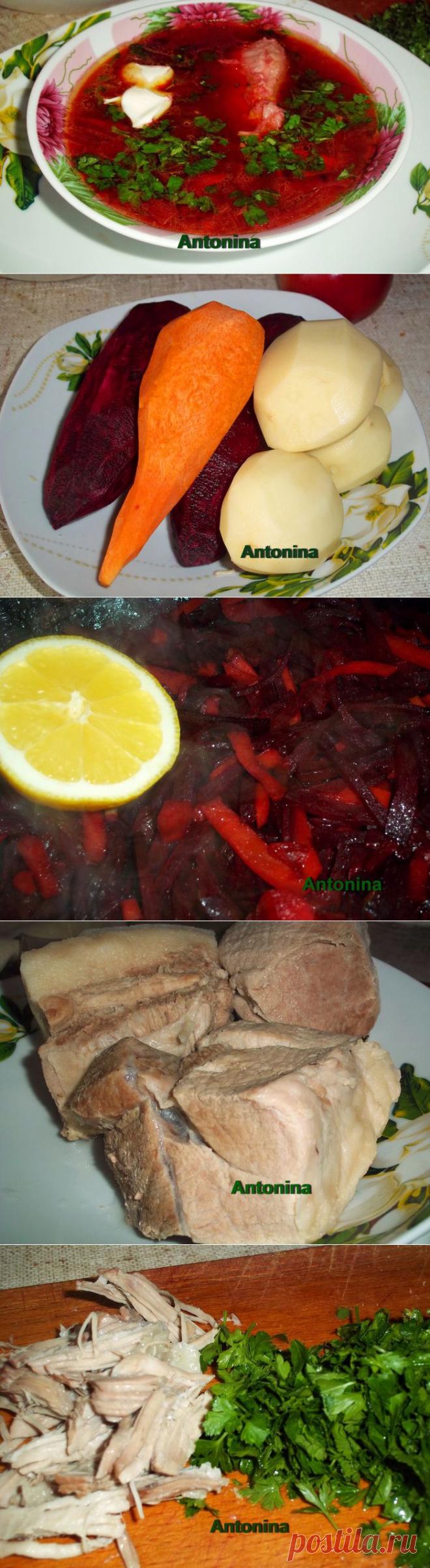 Свекольный суп | Любимые рецепты