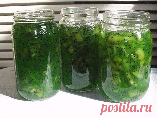 Изумрудное варенье из киви. Варенье очень вкусное!

Ингредиенты:
- 5 киви
- 1 банан
Показать полностью…