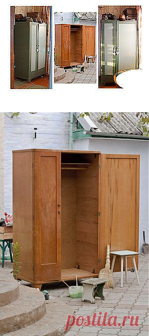 Новый взгляд на старый шкаф - Ярмарка Мастеров - ручная работа, handmade